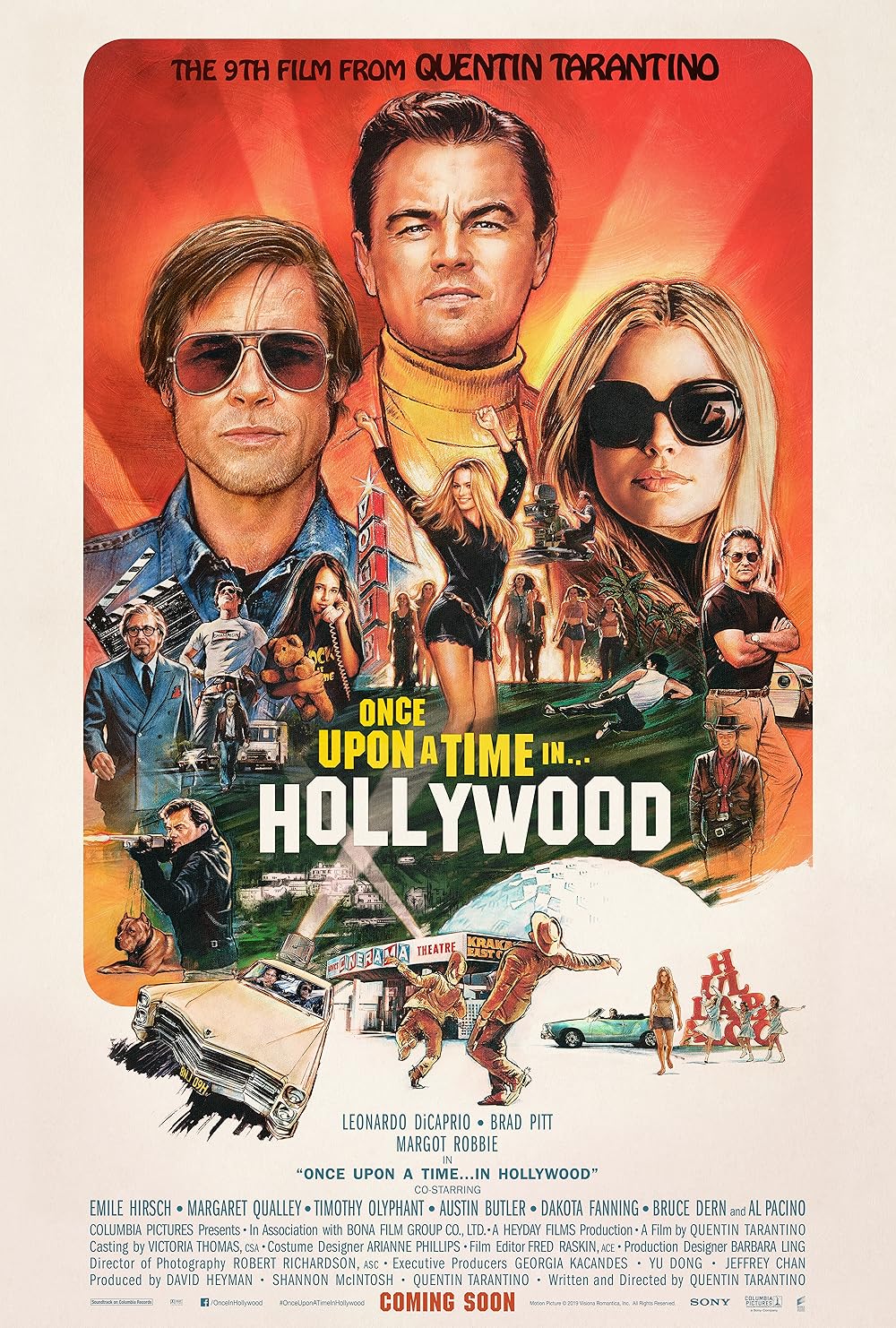 Once Upon a Time in Hollywood Poster